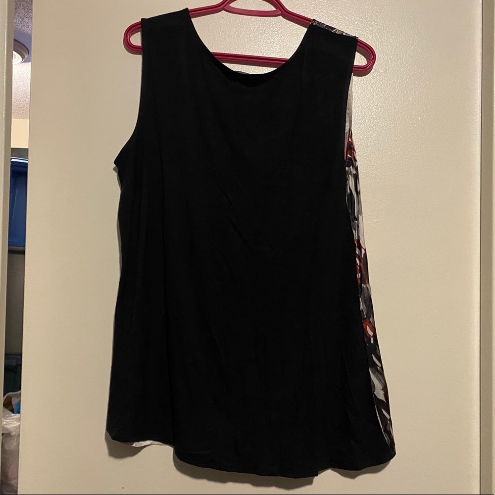 ADDITION ELLE SLEEVELESS PLEATED TOP - Picture 10 of 13